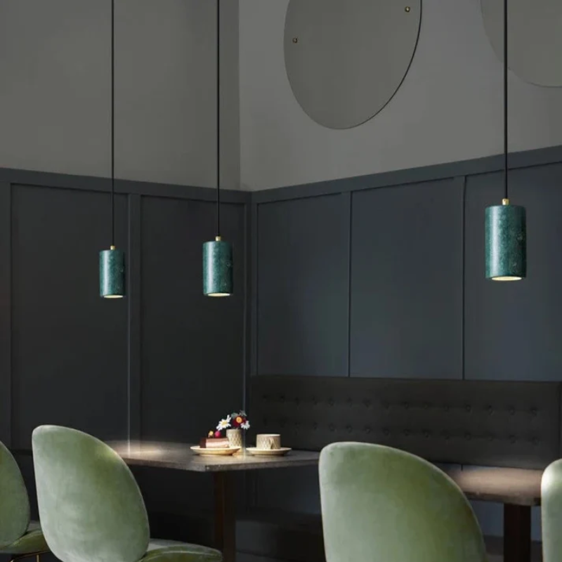 Skanto | Minimalistisk Marmor LED Pendellampe