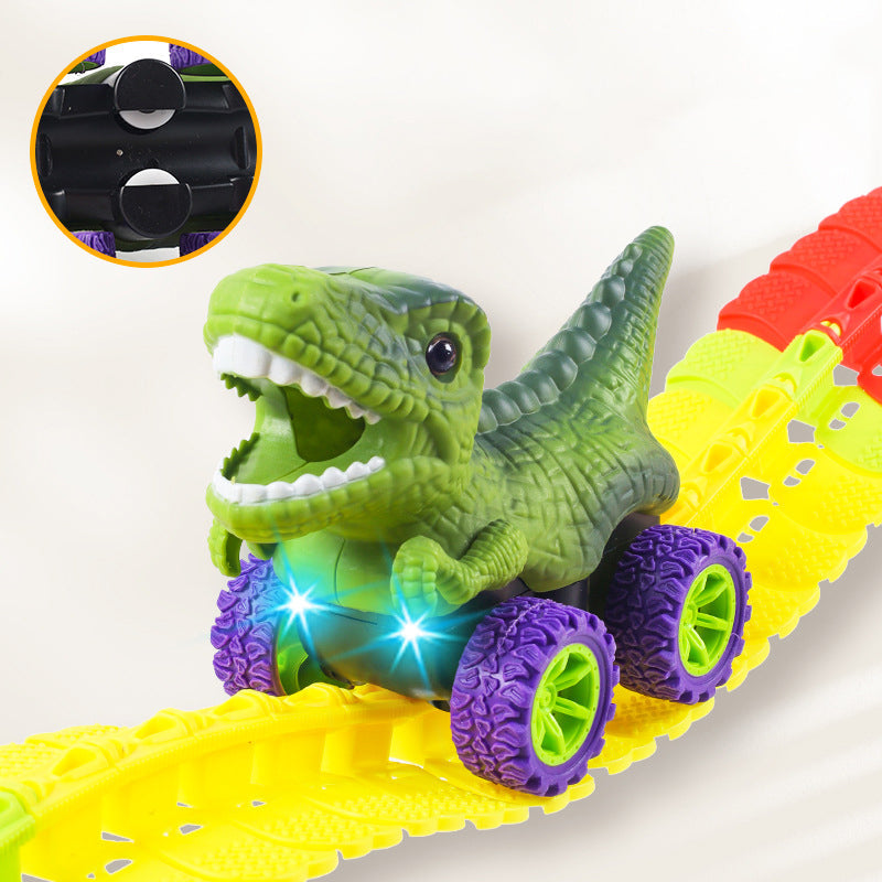 Skanto | Berg- og dalbane dinosaurbanebil