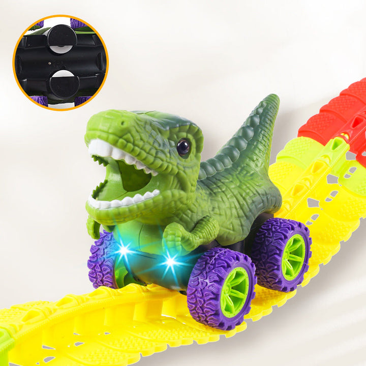Skanto | Berg- og dalbane dinosaurbanebil