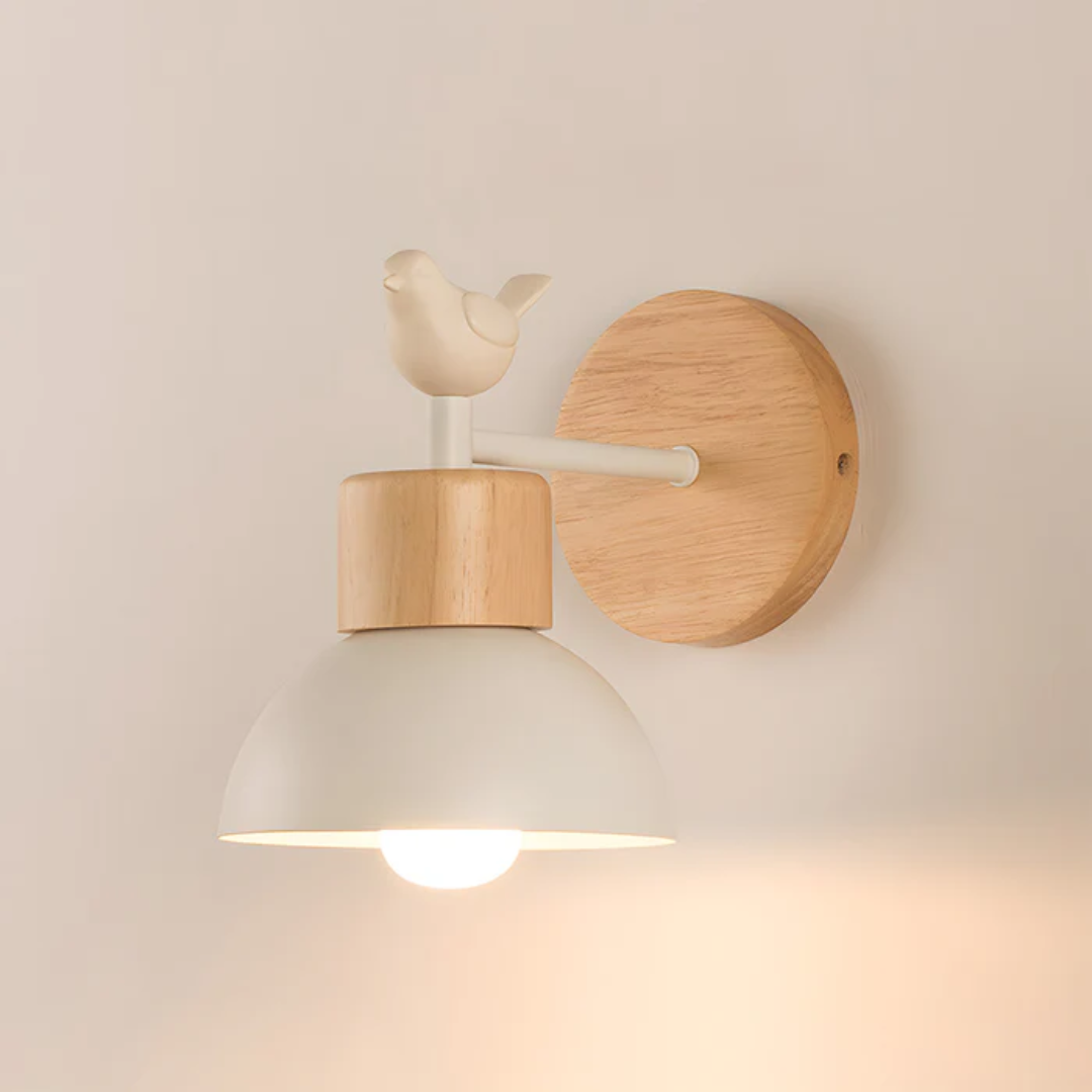 Skanto | Stilig Vegglampe Laget av Tre