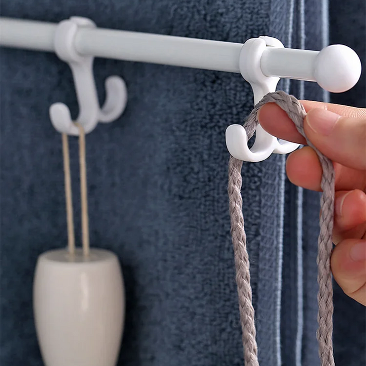 Skanto | Monteringsfri Roterende Håndkleholder