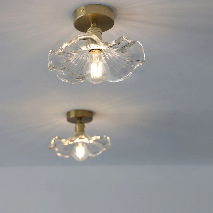 Skanto | Glass Hibiscus Taklampe
