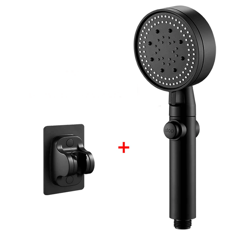 Flow Control Dusjhode med 5 Innstillinger og Trykknapp | Skanto