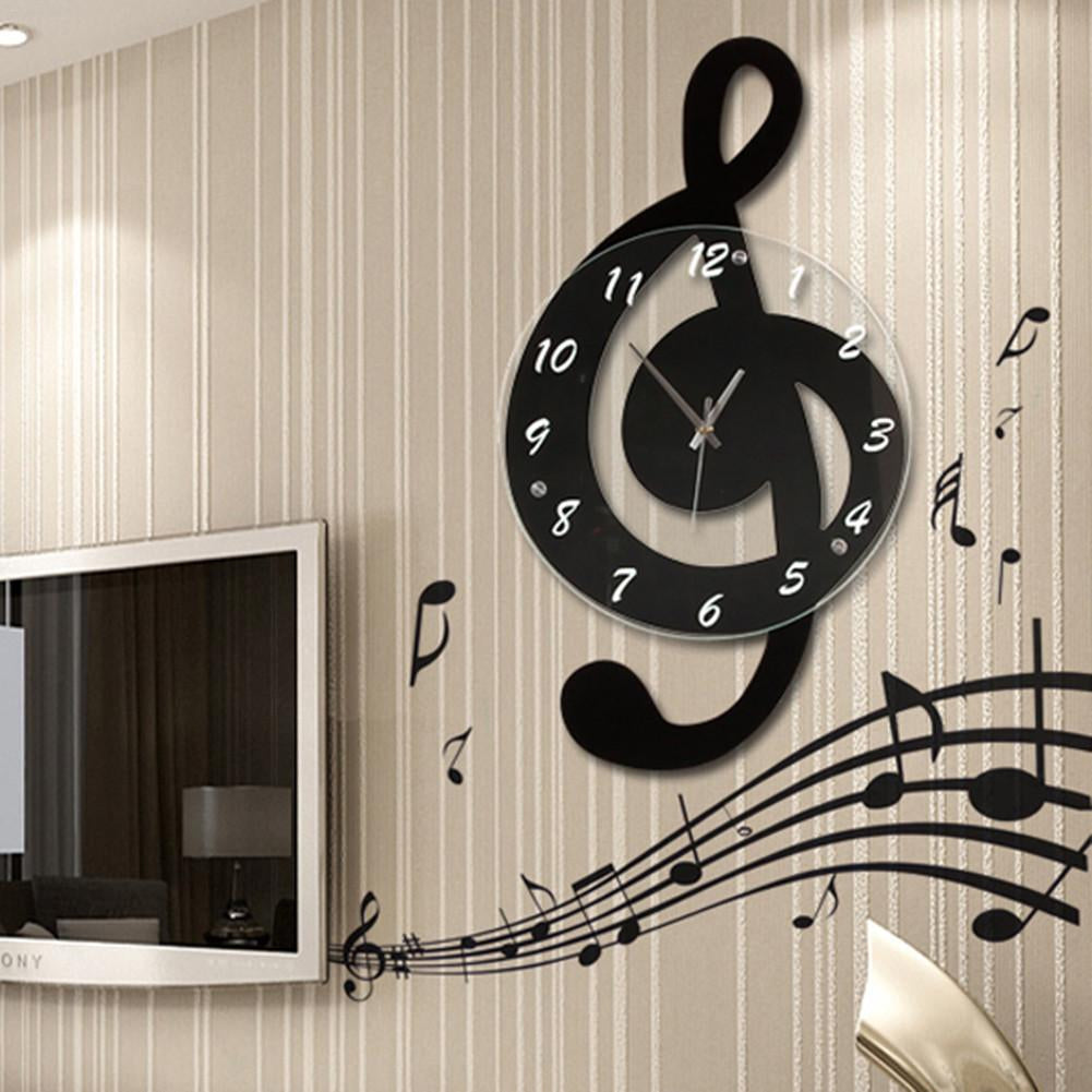 Skanto | TuneClock - G-Clef Musikk Vegg Ur