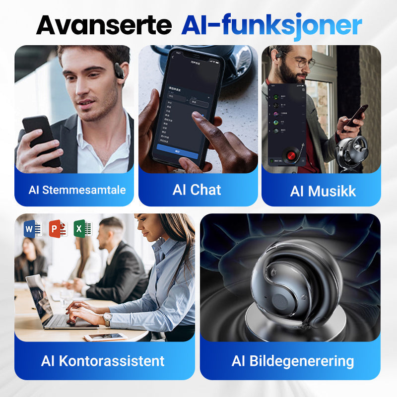 Skanto | Smarte Trådløse Bluetooth Oversettelses Ørepropper