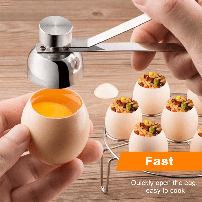 Rustfritt Stål Perfekt Eggeskallåpner | Skanto