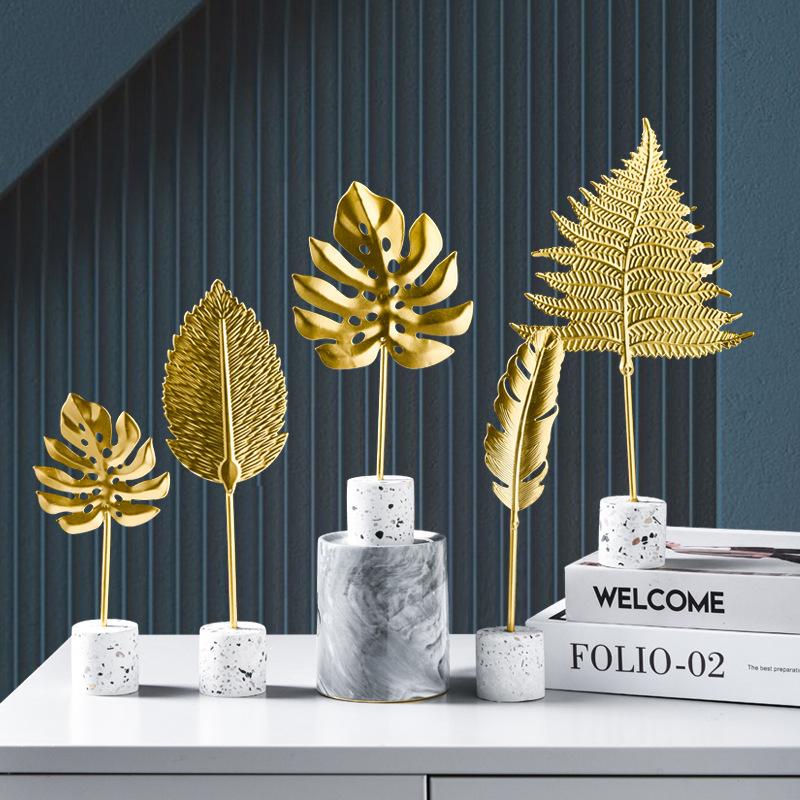 Skanto | Gyldne Blader Ornamenter