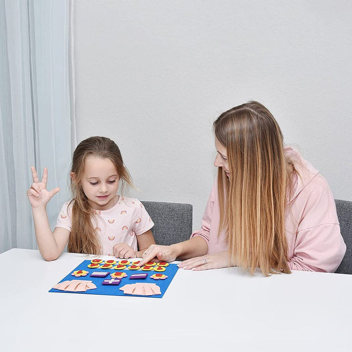 Skanto | Felt Finger Nummer Telle Leke