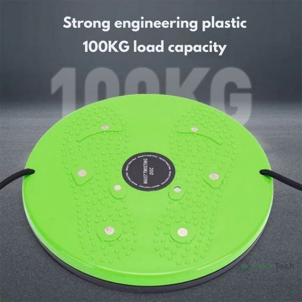Skanto | Waist Whisper Twisting Disc Pro | Magnetisk Massasje Balansebrett for Kjerne Styrke & Midje Trening Hjemme
