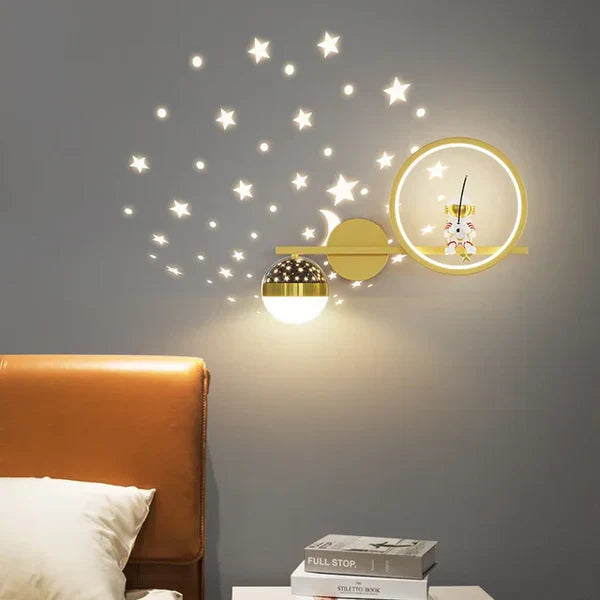 Vegglampe for barnerom - GlowNest | Skanto