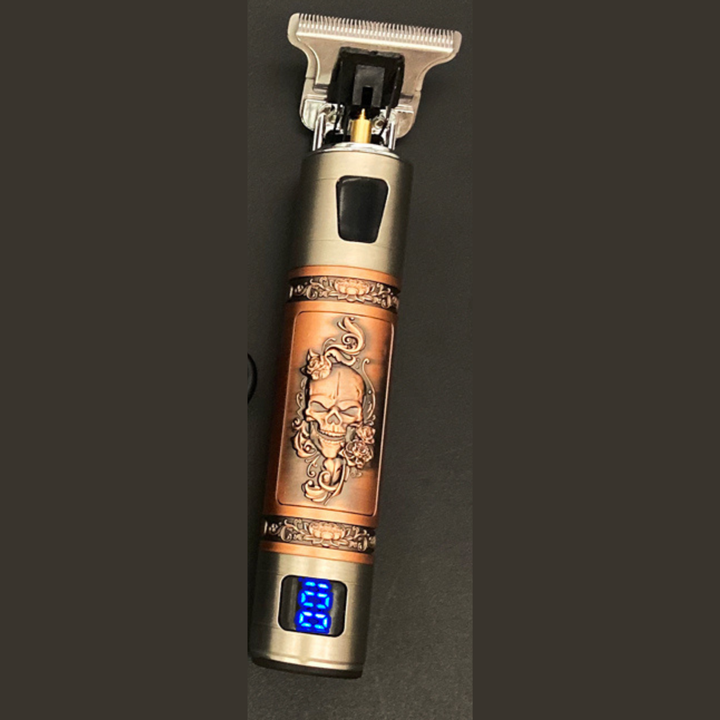 Skanto | Skull Vintage Trimmer – Oppladbar Hår- og Skjeggpleier