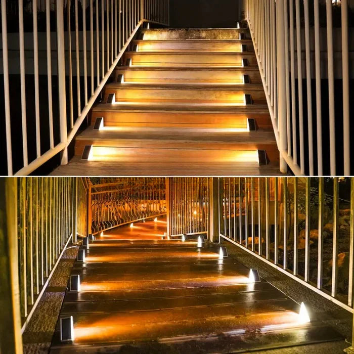 Stilige og moderne LED trappelys - StepBright | Skanto