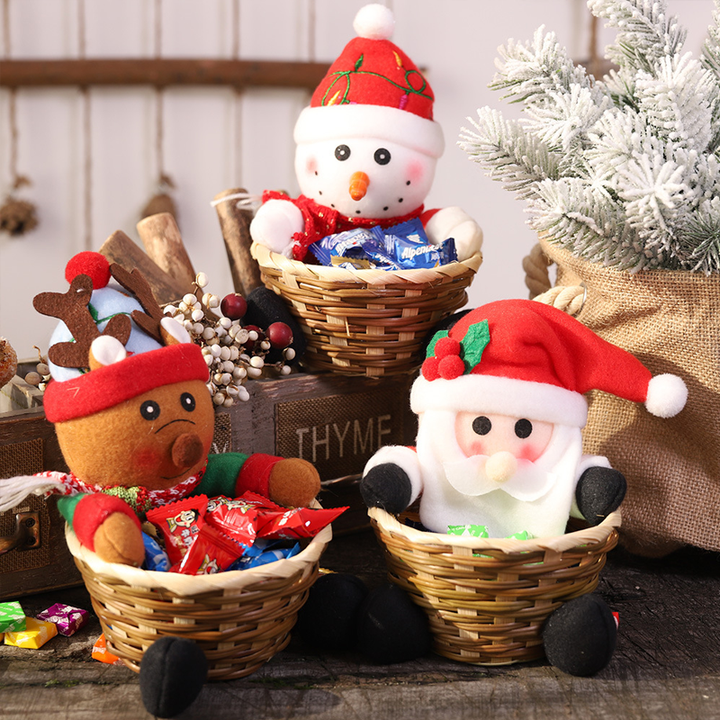 Skanto | Julegodteri Flettet Kurv