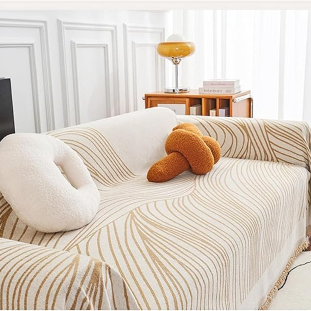Skanto | Calista Wave Chenille Sofaplagg