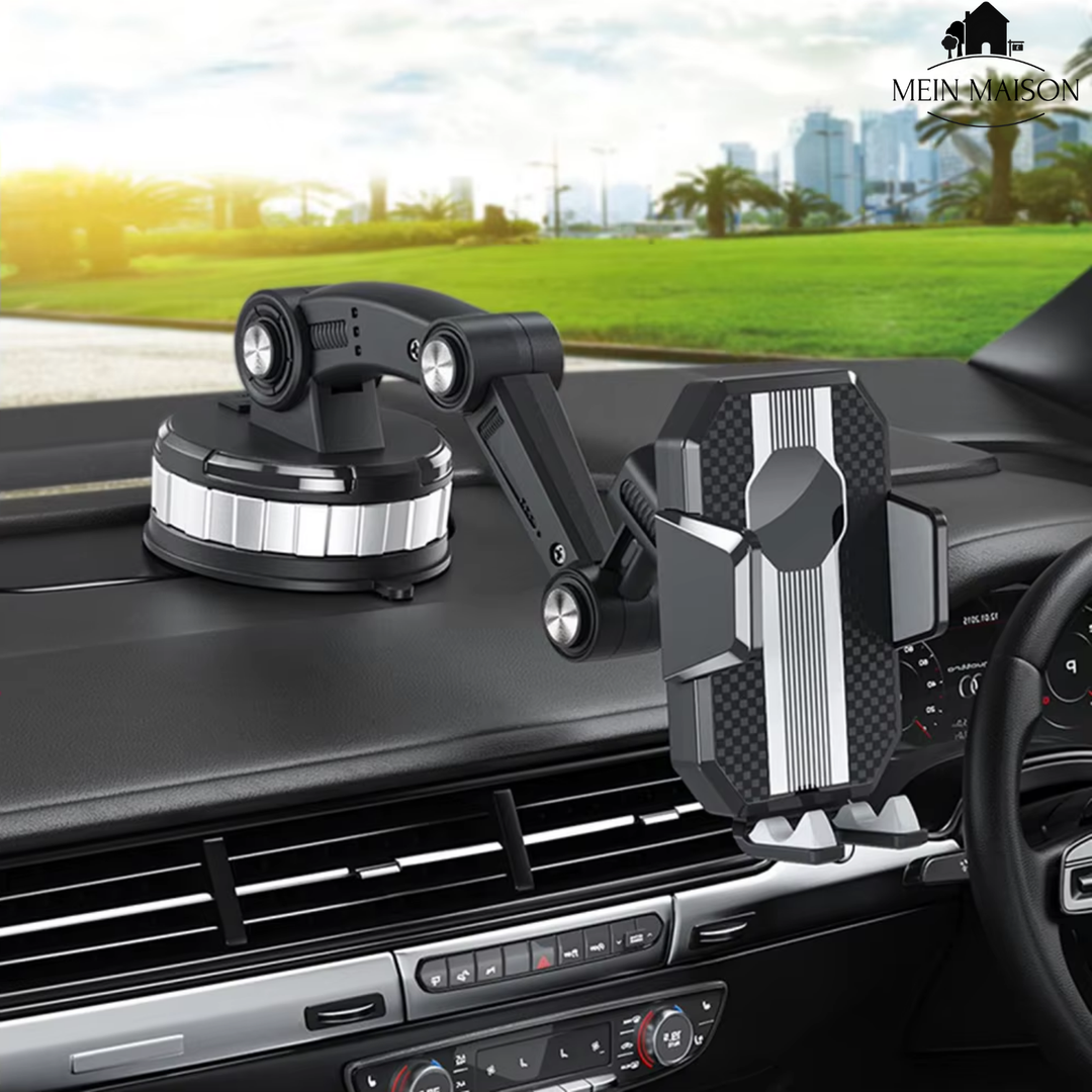 Skanto | Auto GripTech Handy Holder med Sterk Sugekop og 360° Rotasjon