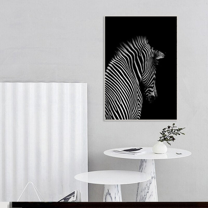Africa Village Store Cats - Canvas Wall Art Painting | Skanto