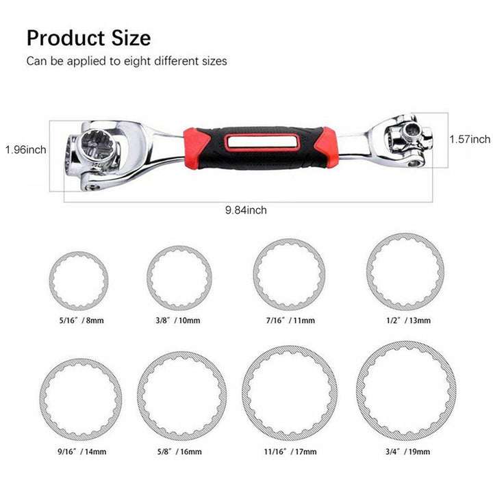 Skanto | 52 i 1 Universal Socket Spanner Wrench