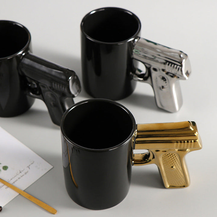Pistol Grip Mug | Skanto