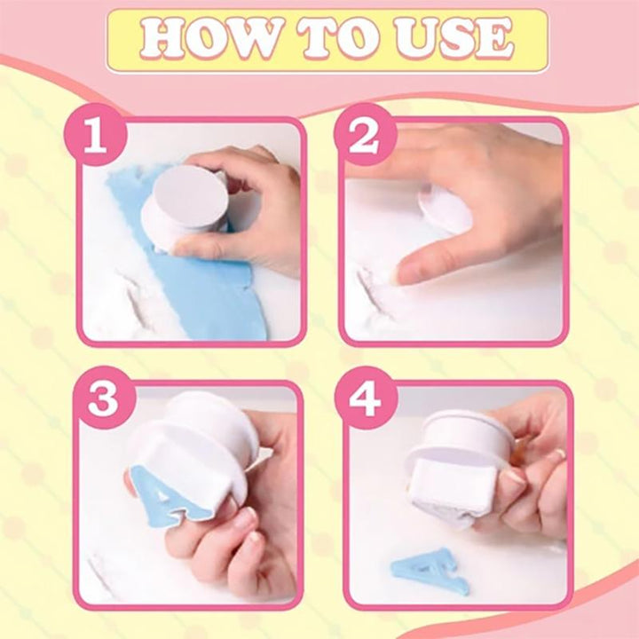 Alphabet Fondant Plunger Cutter | Skanto