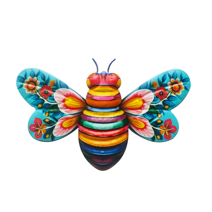 Skanto | Iron Bee Art Skulptur Hengende Veggdekorasjoner for Hage