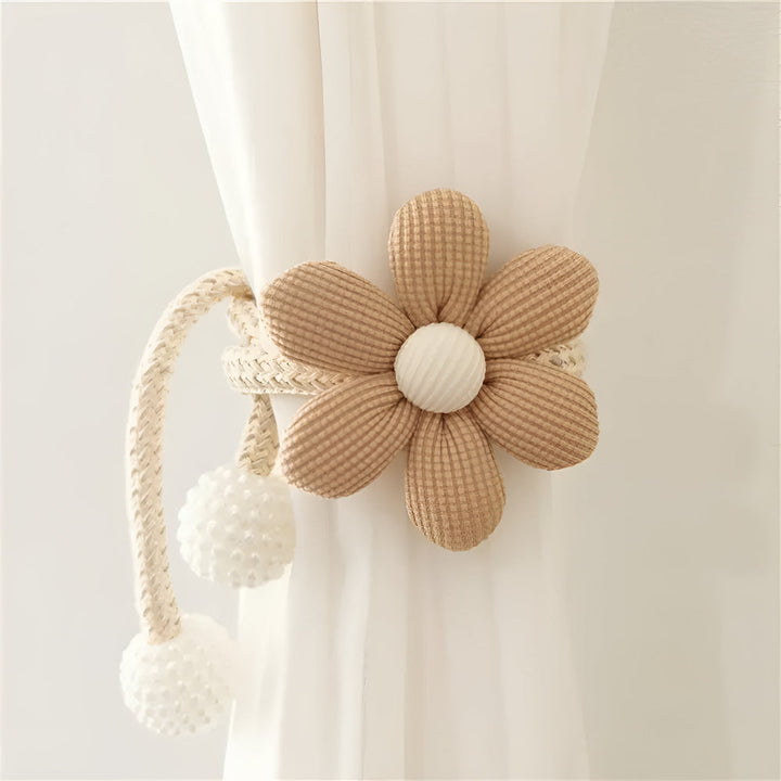 Skanto | Fantasiful Blomster Gardin Bånd tilbake