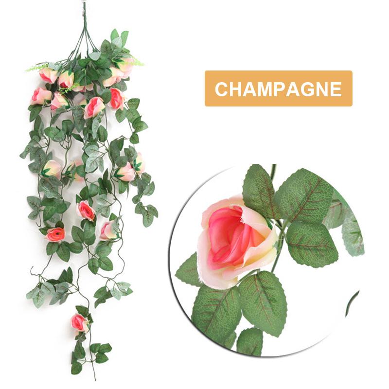 Veggd dekorasjon Hengende Blomster Vinstokk | Skanto