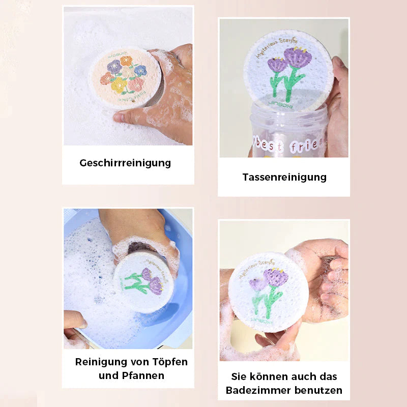 Skanto | Kjøkken blomst trykk trepulpe bomull klut