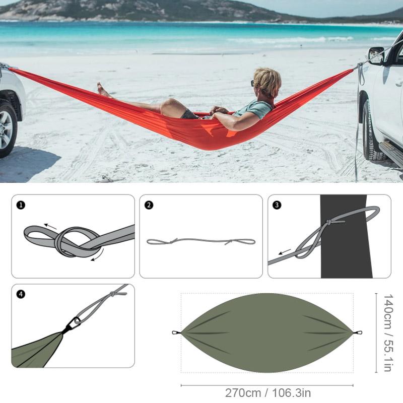 Skanto | Utendørs Camping Hengekøye Sett