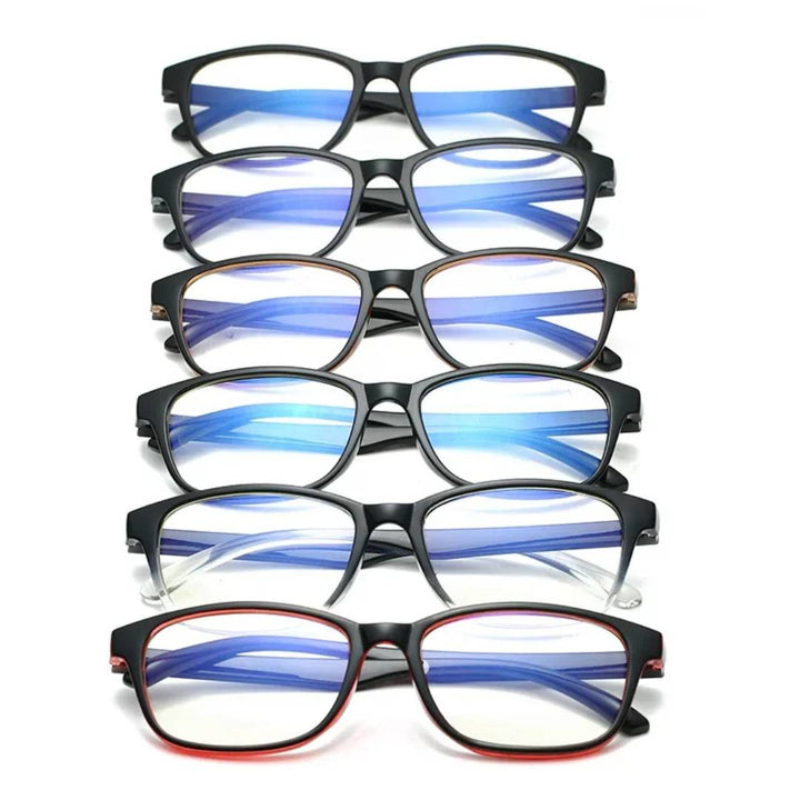 VisionGuard Blålysbrille | Øyebelastning Lindring - Søvnforbedring - Dataskjermbrille - Antirefleksbelegg Skanto