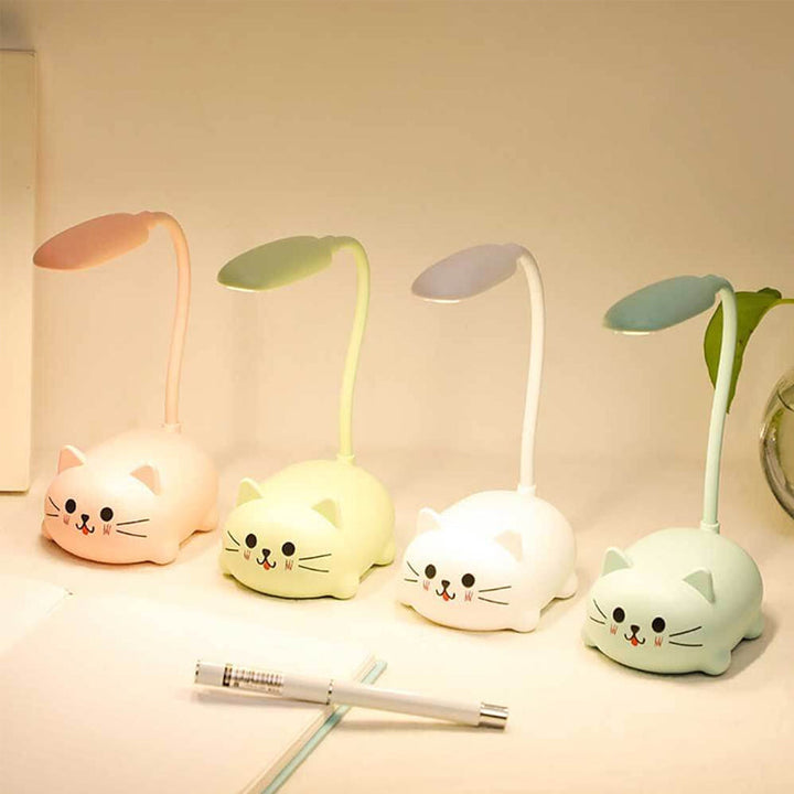 Cartoon Cat LED Skrivebordlampe | Skanto