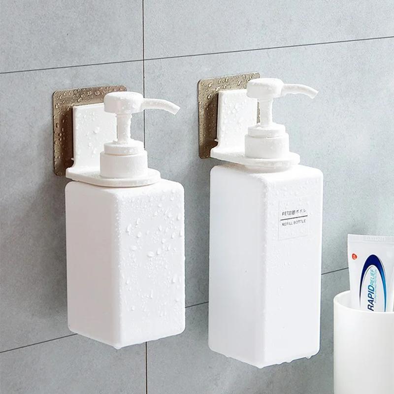 Multifunksjonell pumpeflaske dispenserholder sjampo holder | Skanto