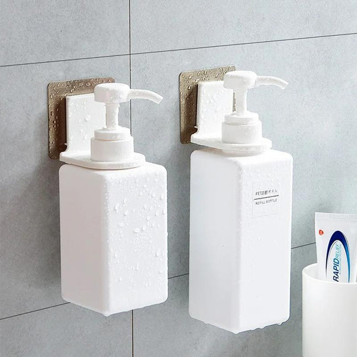 Multifunksjonell pumpeflaske dispenserholder sjampo holder | Skanto