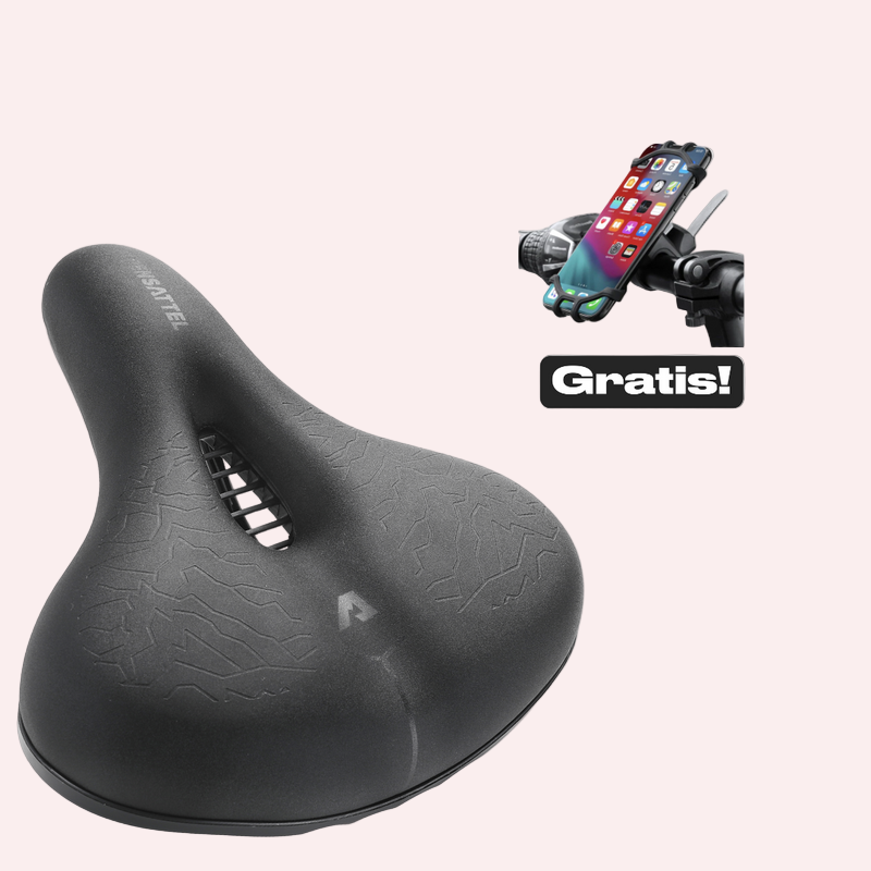 Ergonomisk sykkelsete | Ikke mer rygg- og rumpevondt | Skanto