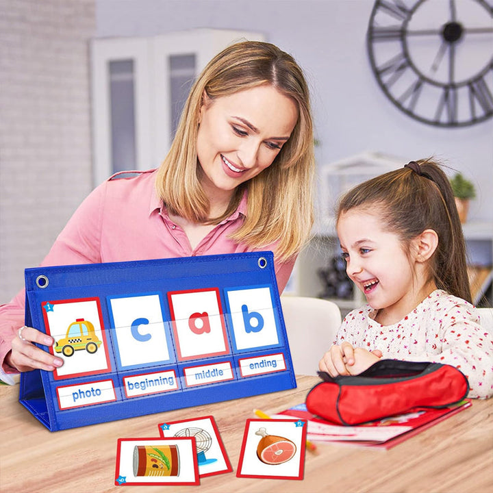 Skanto | Desktop Pocket Chart Tent Cards Kit