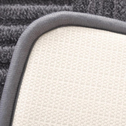 Skanto | Vivid Grid Absorberende Bade Matte