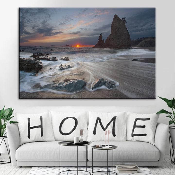 Rocky Beach – Lerretbilde