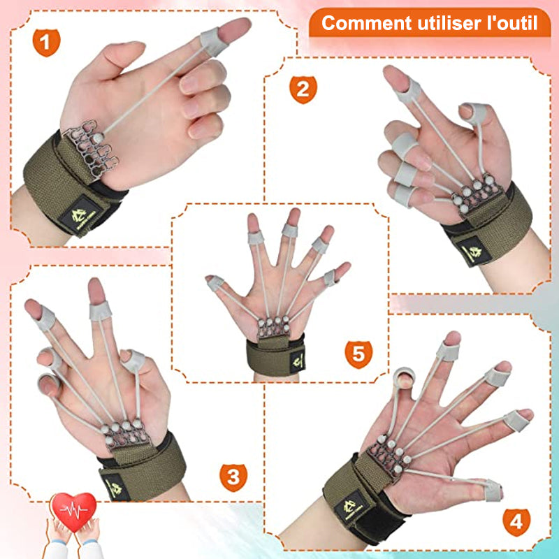 Silikon finger treningstrener | Skanto