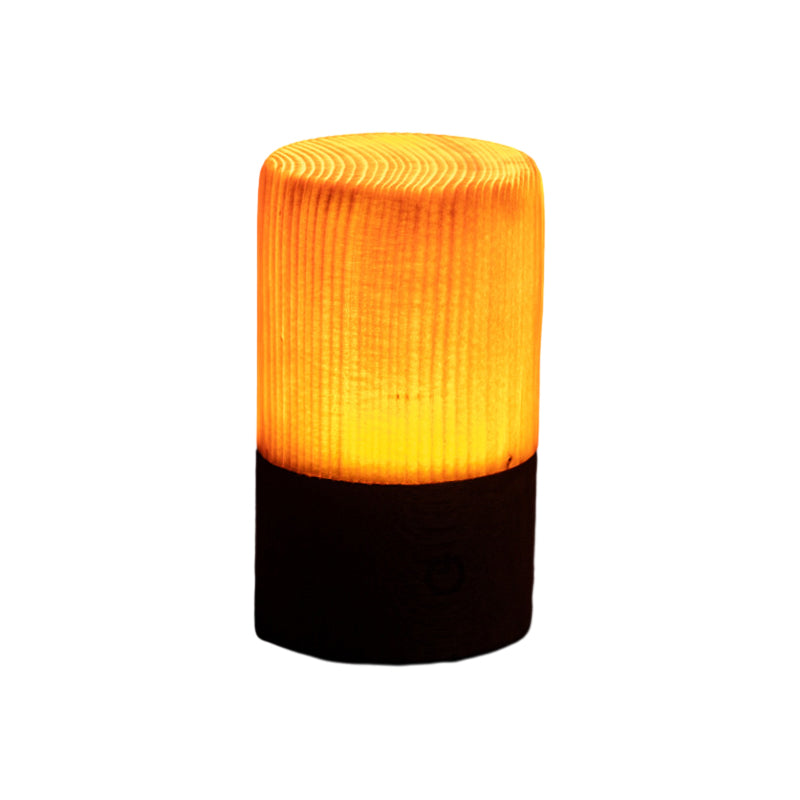 Trådløs LED-Tae-lampe med berøringskontroll | Oppladbart batteri | Tresjaring-design | Justerbar lysstyrke
