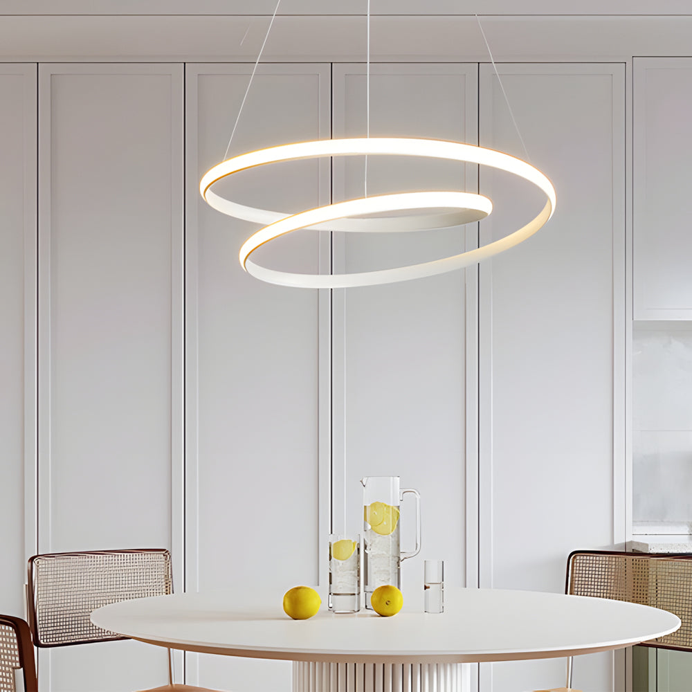 Moderne LED-lampe med dimmefunksjon – pendellampe for spisestue og stue | Skanto