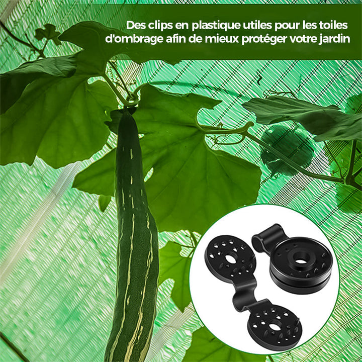 Plastikklemmer for skyggeklut | Skanto