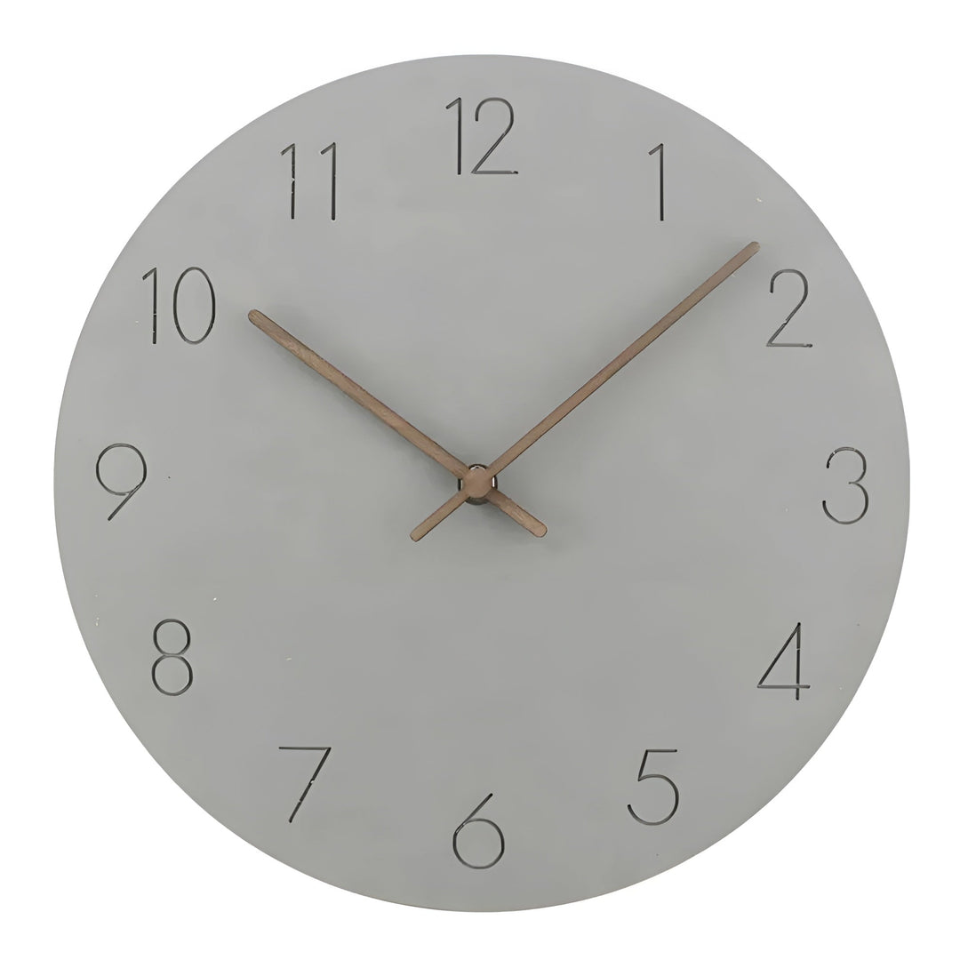 Veggklokke i tre – minimalistisk design for moderne livsstil