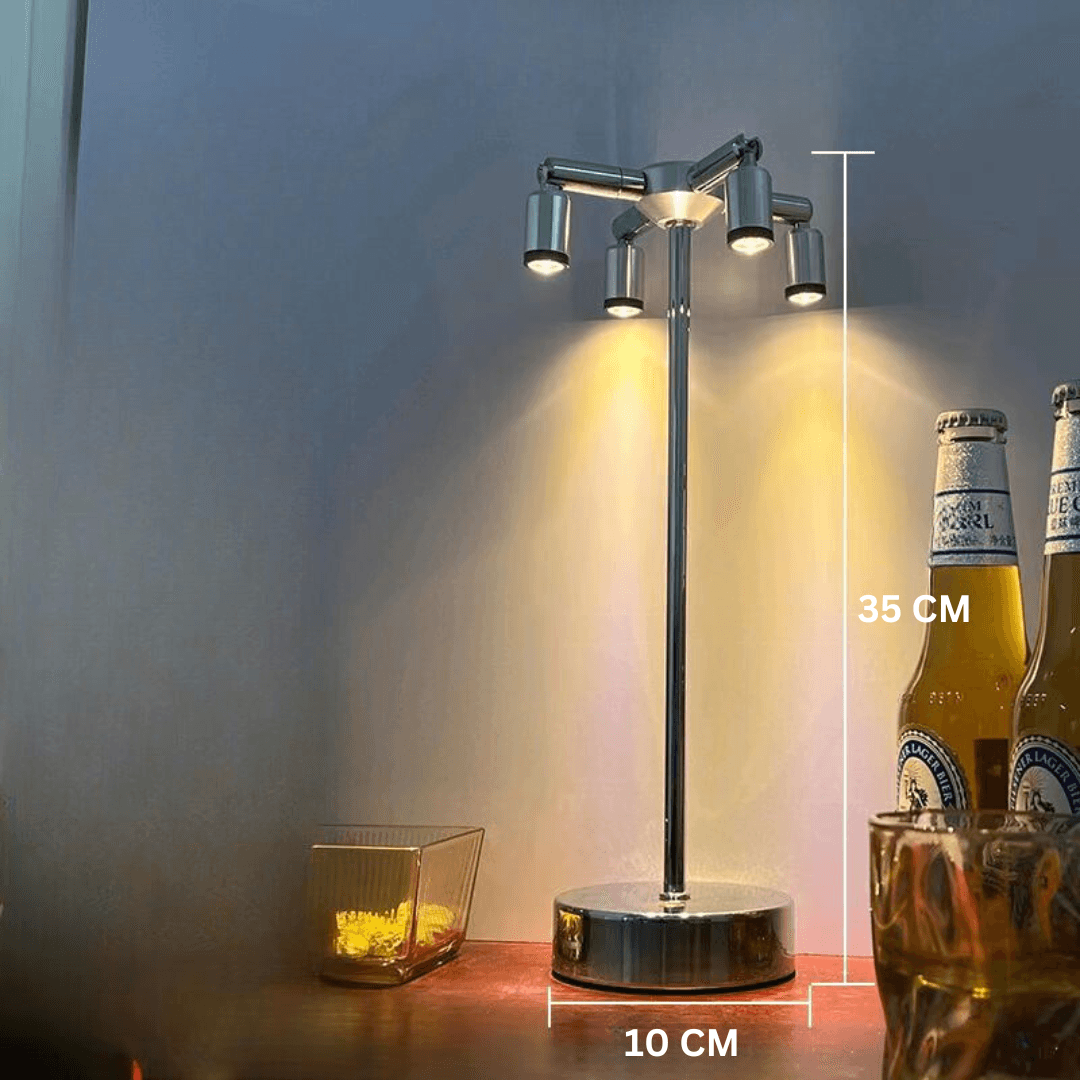 Skanto | VibeLume - Vintage Berøringskontrollert Bordlampe