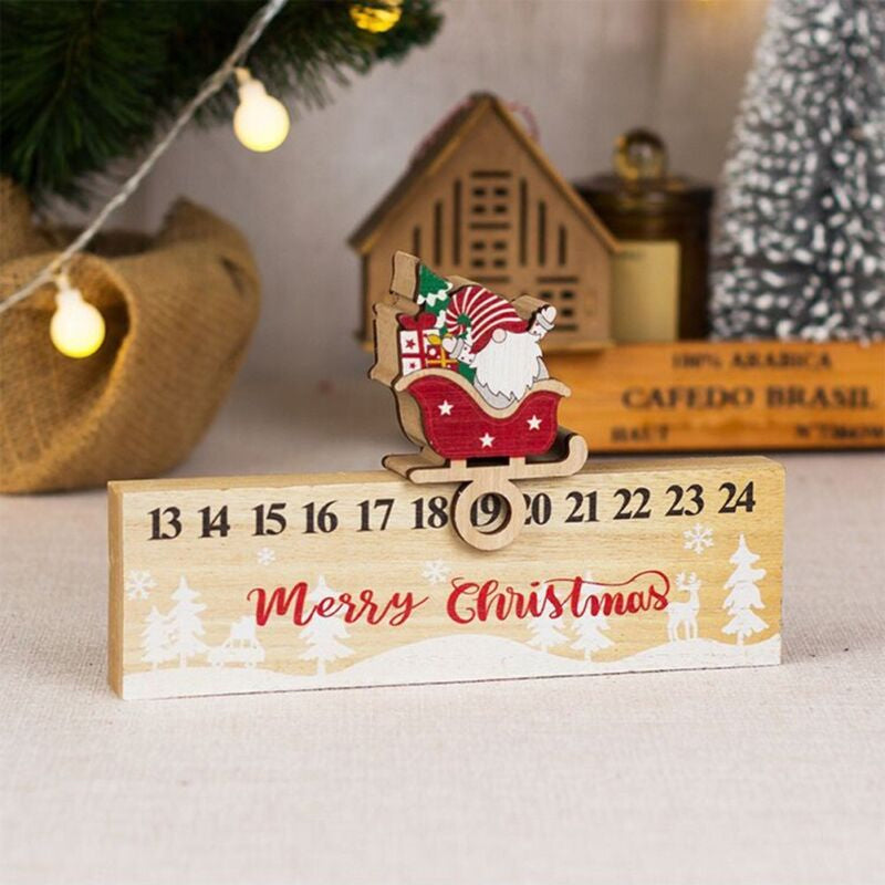 God jul Tre Mobil Santa Claus Kalender Ornament | Skanto