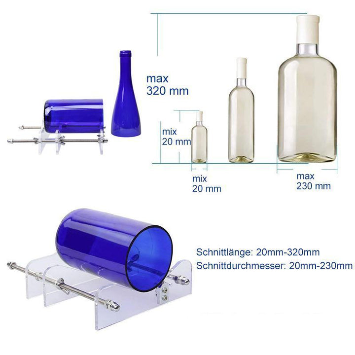 Skanto | Innovativ DIY Glassflaske Kutte