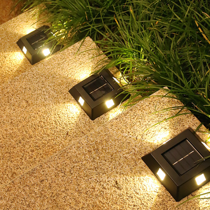 Solarvegglampe for utendørsområder | Skanto