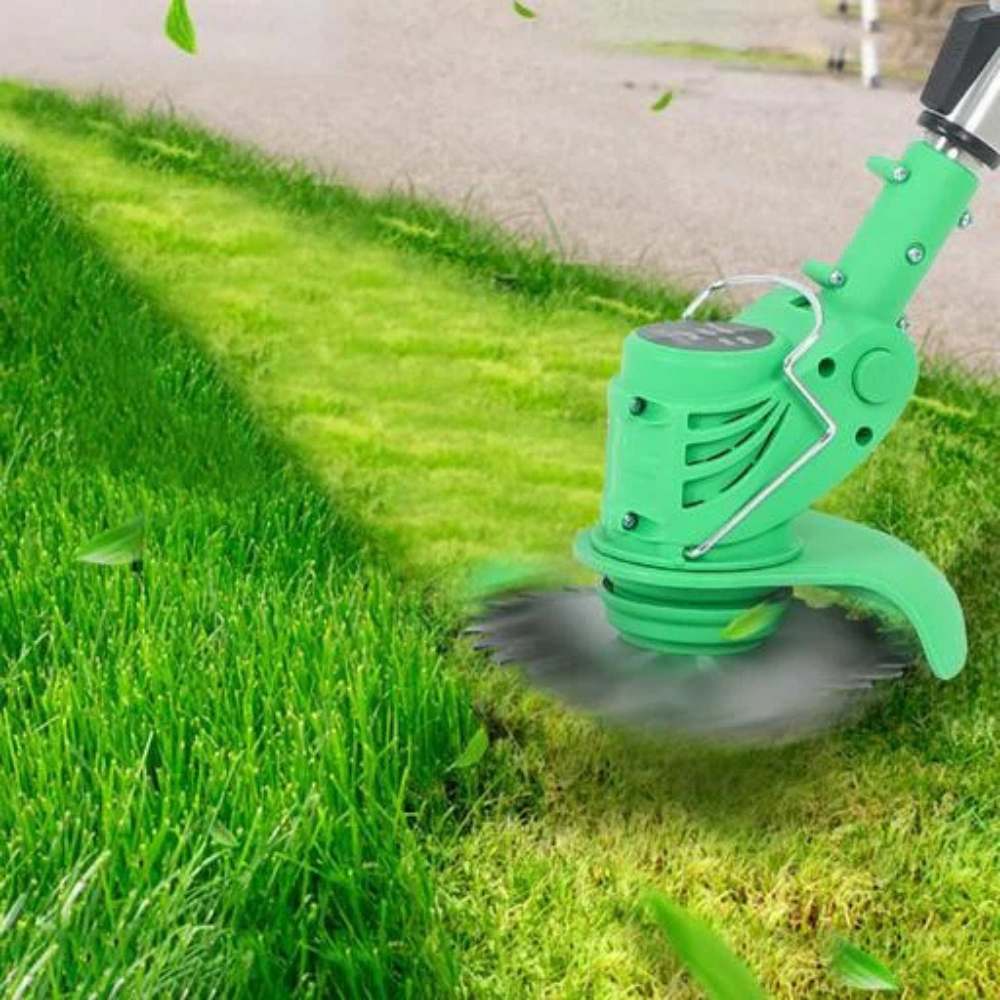 Skanto | Trådløs Gressklipper med Justerbar Klippebredde for Plenpleie & Hagevedlikehold