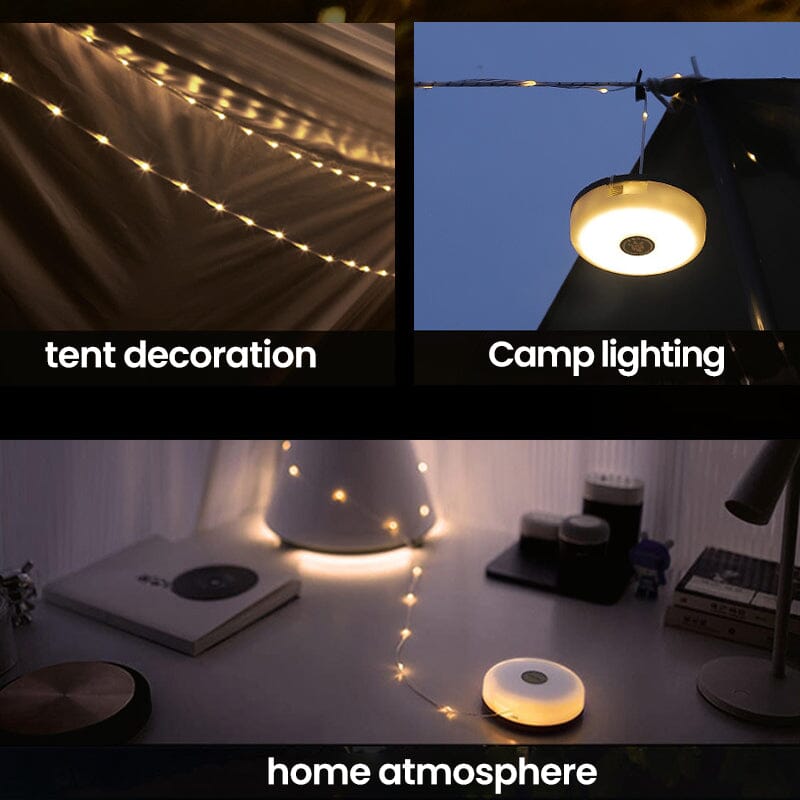 Skanto | Utendørs vanntette bærbare lagrings fairy lights