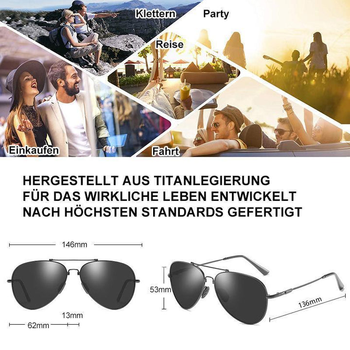 Skanto | Premium ultralett polarisert solbrille 100% UV-beskyttelse