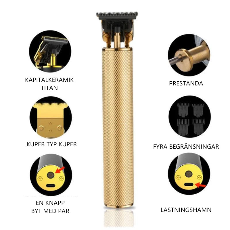 Skanto | Trådløs Hårklipper Menn