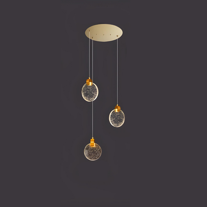 RayonsD’Or – Glass Ceiling Lamp for Elegant Atmosphere Skanto